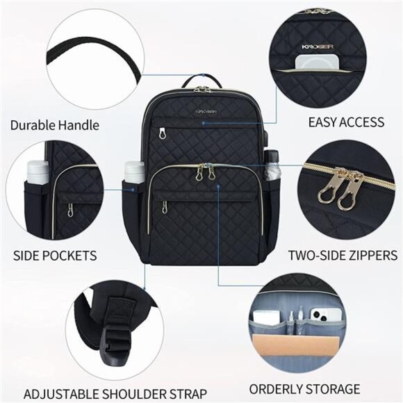 Women\'s Laptop Backpack 15.6\